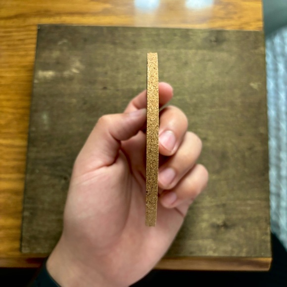 Aztec Clipart 8 Laser Engraved Cork Coaster - Picture 5 of 5